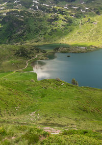 Scenic view of lake