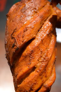 Close-up of bread on plate