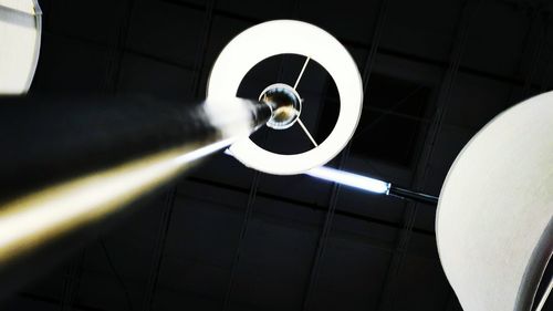Low angle view of ceiling