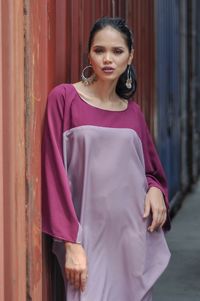 Portrait of a smiling young woman