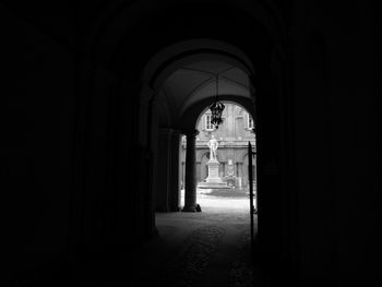 Archway of corridor