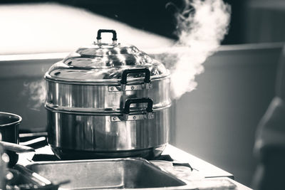 Close-up of utensil in kitchen