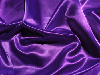 Full frame shot of purple fabric