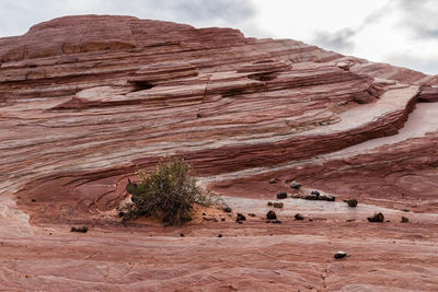 View of rock formations