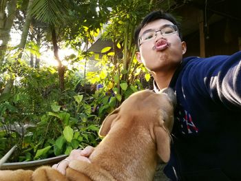 Portrait of a young man