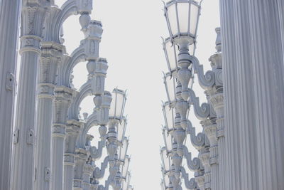 Low angle view of buildings against sky