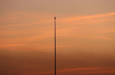 Scenic view of sky during sunset