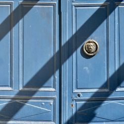 Full frame shot of closed door