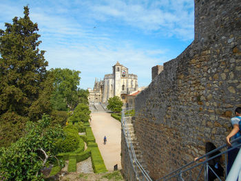 View of historic building against sky