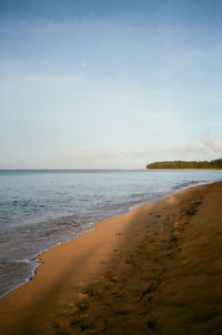 View of beach against sky