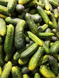 Full frame shot of vegetables at market stall