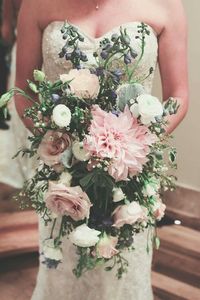 Close-up of flowers in vase