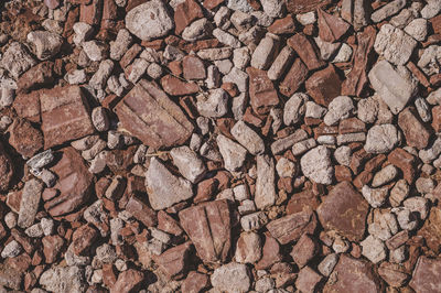 Full frame shot of rocks