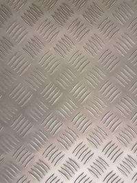 Full frame shot of patterned metal