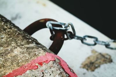 Close-up of rusty metal