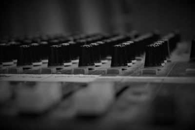 Close-up of computer keyboard