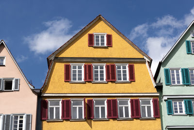 Low angle view of building against sky