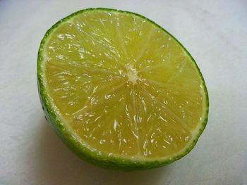 Close-up of lemon slices