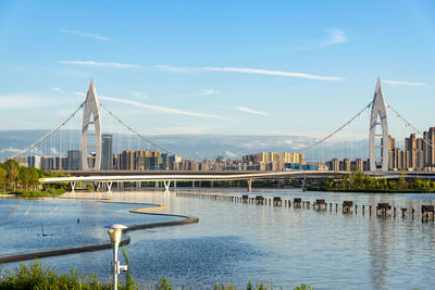 Aerial view of xi'an city, china