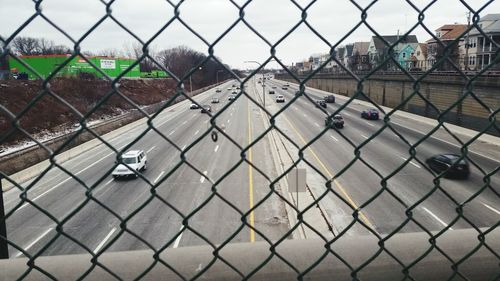 Chainlink fence in fence