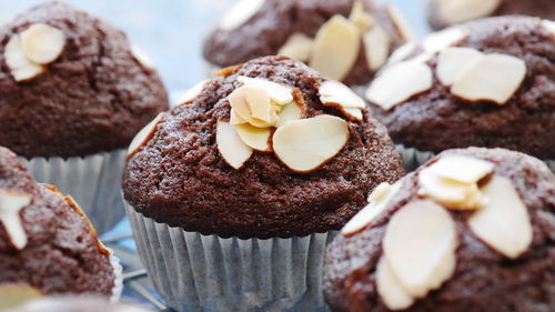 Close-up of chocolate cake