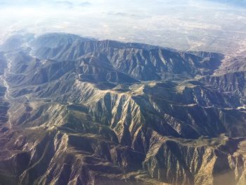 Aerial view of landscape