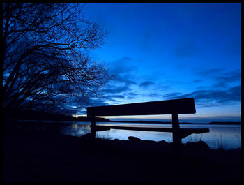 Scenic view of calm sea against sky