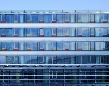 Low angle view of modern building