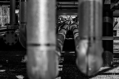 Close-up of pipes