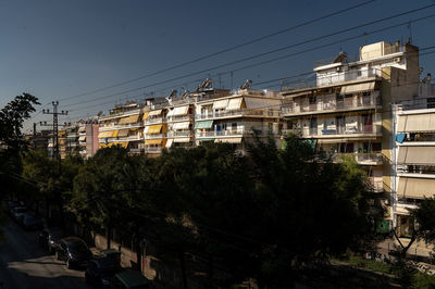 Buildings in city