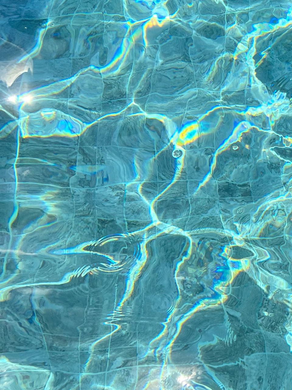 full frame, backgrounds, no people, water, pattern, nature, blue, swimming pool, marine biology, rippled, azure, underwater, ocean, abstract, wave, aqua, turquoise, sea, refraction, outdoors, day, turquoise colored, high angle view, transparent