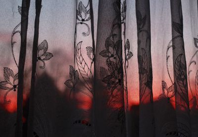 Full frame shot of curtain