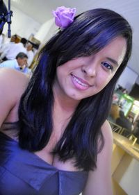 Portrait of smiling woman