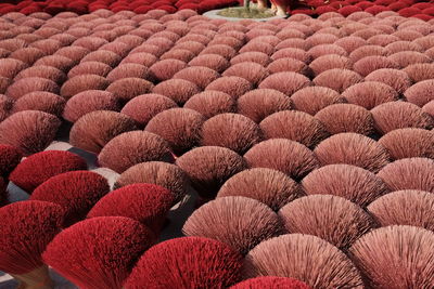 Full frame shot of fruits for sale in market