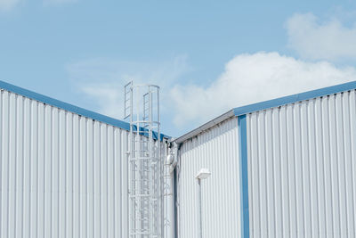 Low angle view of building against sky