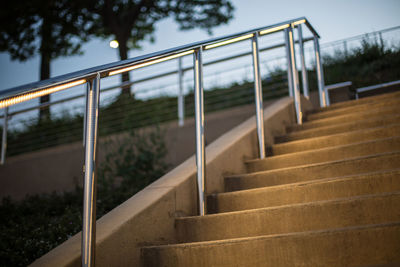 Close-up of stairs