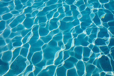 Full frame shot of swimming pool