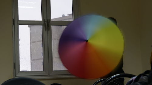 Close-up of multi colored balloons