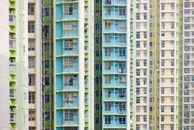 Full frame shot of residential building