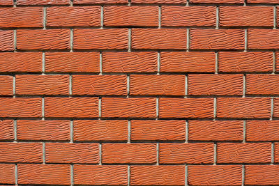 Brick wall texture background material of industry building construction