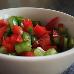 Close-up of salad