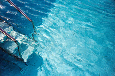 Swimming pool in sea