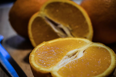 Close-up of orange slice