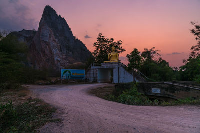 View of road against sky