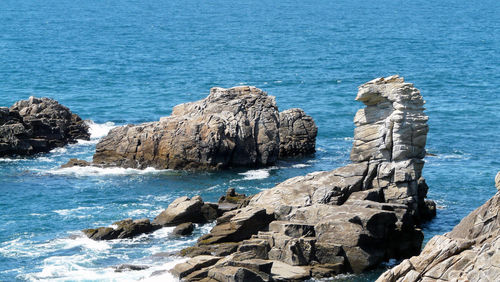 The lion rock of quiberon in 16x9 from angle view. 48.5 to photographer