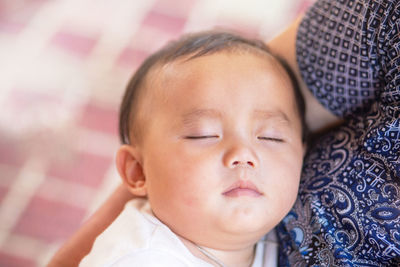 Portrait of cute baby girl