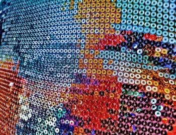 Full frame shot of multi colored pencils