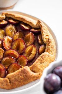 Close-up of dessert in plate