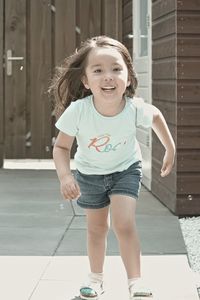 Portrait of a smiling girl