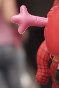 Close-up of hands
